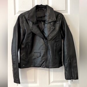 NWT BlankNYC Faux Leather Moto Jacket